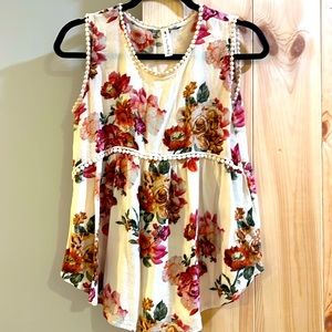 Vanilla bay ladies sleeveless top